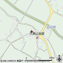 茨城県牛久市久野町1219周辺の地図