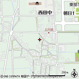 福井県丹生郡越前町上川去周辺の地図