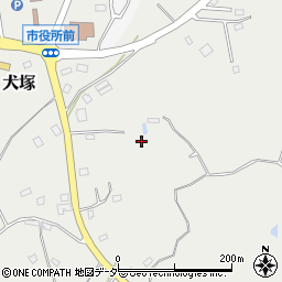 茨城県稲敷市犬塚周辺の地図