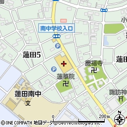 ケーヨーデイツー蓮田店周辺の地図