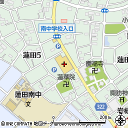ケーヨーデイツー蓮田店周辺の地図