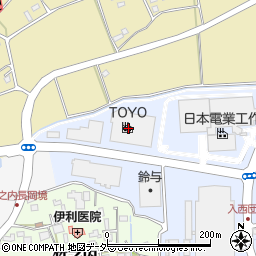 東洋ライスサイタマ工場周辺の地図