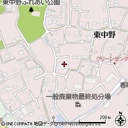 埼玉県春日部市東中野954周辺の地図