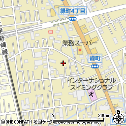 埼玉県春日部市緑町6丁目2周辺の地図