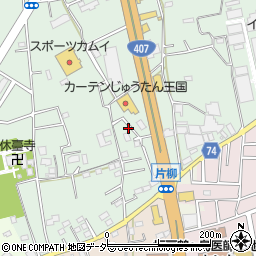埼玉県坂戸市片柳2307周辺の地図