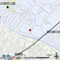 埼玉県春日部市南中曽根360周辺の地図