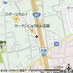 埼玉県坂戸市片柳2302周辺の地図
