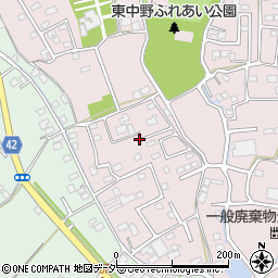 埼玉県春日部市東中野1095周辺の地図