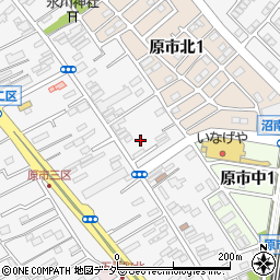 埼玉県上尾市原市2231周辺の地図