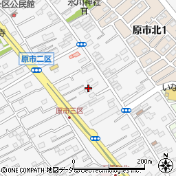 埼玉県上尾市原市1083周辺の地図
