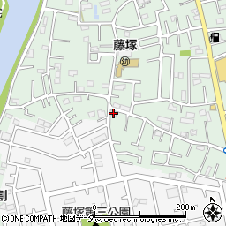 埼玉県春日部市藤塚1121周辺の地図