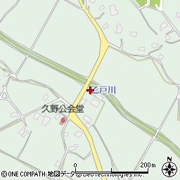 茨城県牛久市久野町927周辺の地図