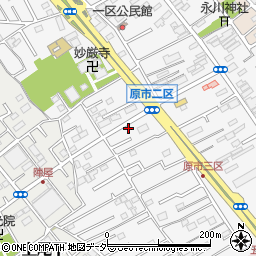 埼玉県上尾市原市1018周辺の地図