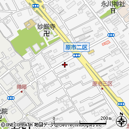 埼玉県上尾市原市1018周辺の地図