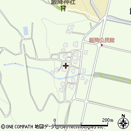 福井県大野市飯降周辺の地図