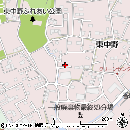 埼玉県春日部市東中野955周辺の地図