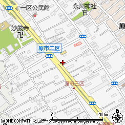 埼玉県上尾市原市1097周辺の地図