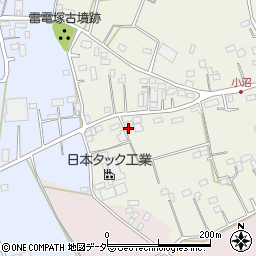 埼玉県坂戸市小沼377周辺の地図