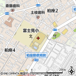 上尾市立富士見小学校周辺の地図