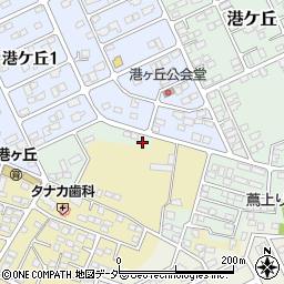 茨城県鹿嶋市港ケ丘1163-3周辺の地図