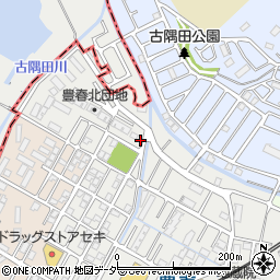 埼玉県春日部市上蛭田209周辺の地図