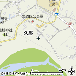 埼玉県秩父市久那2232周辺の地図