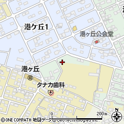 茨城県鹿嶋市港ケ丘1163-7周辺の地図