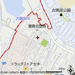 埼玉県春日部市上蛭田179周辺の地図
