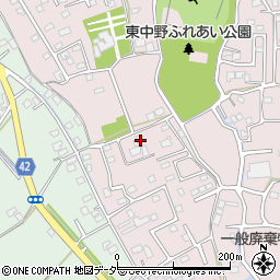 埼玉県春日部市東中野1093周辺の地図