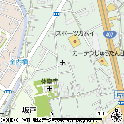 埼玉県坂戸市片柳2220周辺の地図