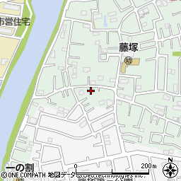 埼玉県春日部市藤塚863周辺の地図