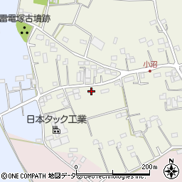 埼玉県坂戸市小沼376周辺の地図