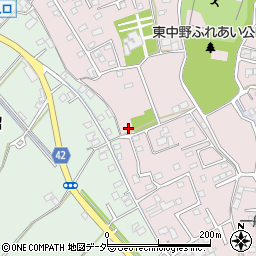 埼玉県春日部市東中野1119周辺の地図