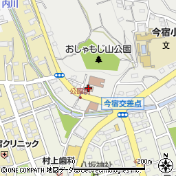 鳩山町商工会周辺の地図