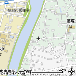 埼玉県春日部市藤塚799周辺の地図