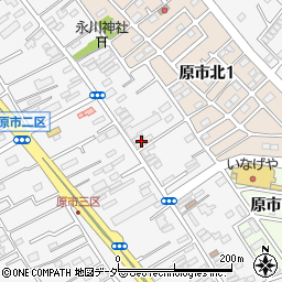 埼玉県上尾市原市2208-3周辺の地図