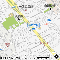 埼玉県上尾市原市1018-8周辺の地図