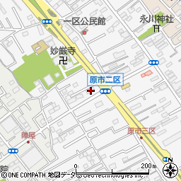 埼玉県上尾市原市1018-20周辺の地図