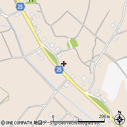 茨城県稲敷市月出里412周辺の地図