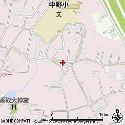 埼玉県春日部市東中野435周辺の地図
