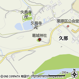 葛城神社周辺の地図
