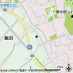 埼玉県春日部市飯沼46周辺の地図
