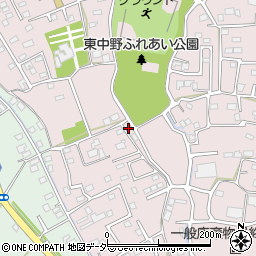 埼玉県春日部市東中野1098周辺の地図