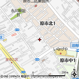 埼玉県上尾市原市2211周辺の地図