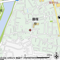 埼玉県春日部市藤塚859周辺の地図
