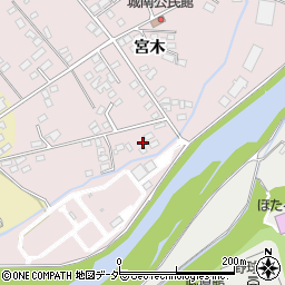 辰野町辰野水処理センター周辺の地図