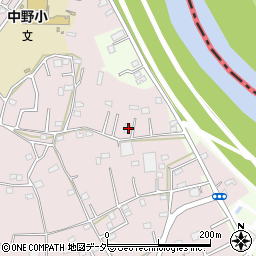埼玉県春日部市東中野537周辺の地図