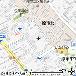 埼玉県上尾市原市2208-6周辺の地図