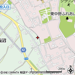 埼玉県春日部市飯沼61周辺の地図