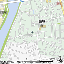 埼玉県春日部市藤塚860周辺の地図